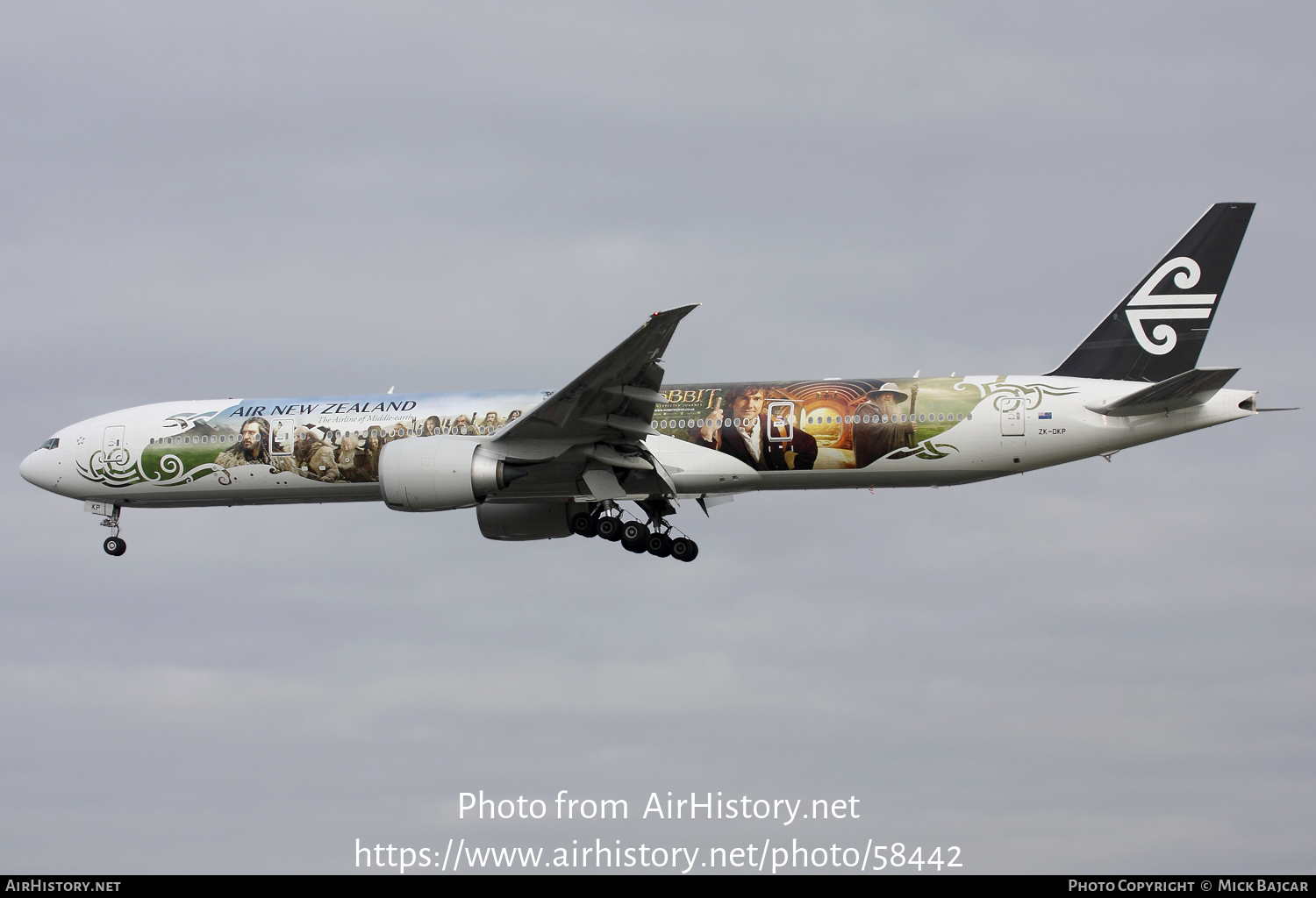 Aircraft Photo of ZK-OKP | Boeing 777-319/ER | Air New Zealand | AirHistory.net #58442