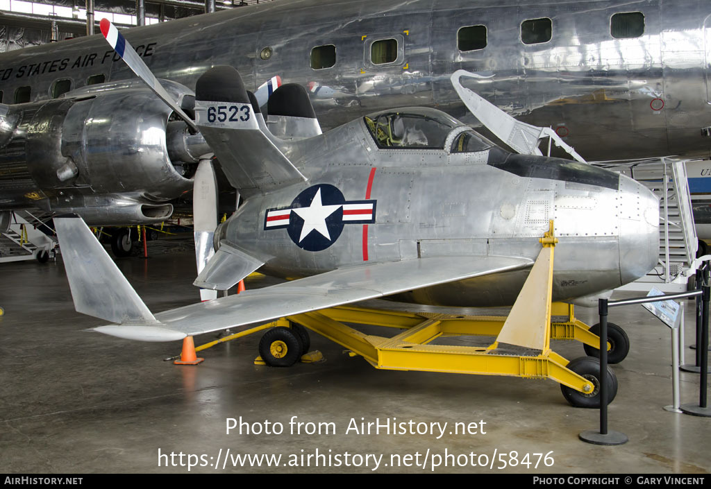 Aircraft Photo of 46-523 / 6523 | McDonnell XF-85 Goblin | USA - Air Force | AirHistory.net #58476