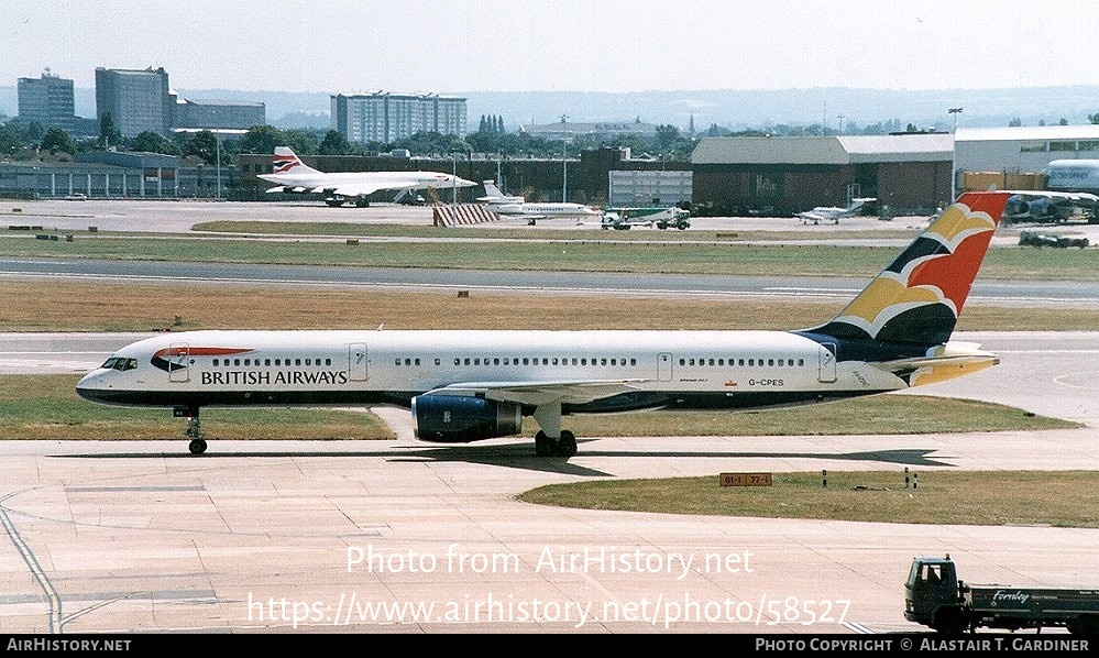 Aircraft Photo of G-CPES | Boeing 757-236 | British Airways | AirHistory.net #58527