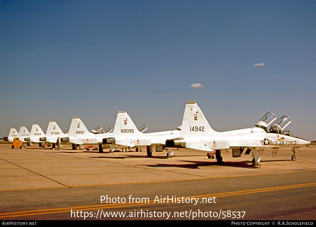 Aircraft Photo of 67-14942 / 14942 | Northrop T-38A Talon | USA - Air Force | AirHistory.net #58537