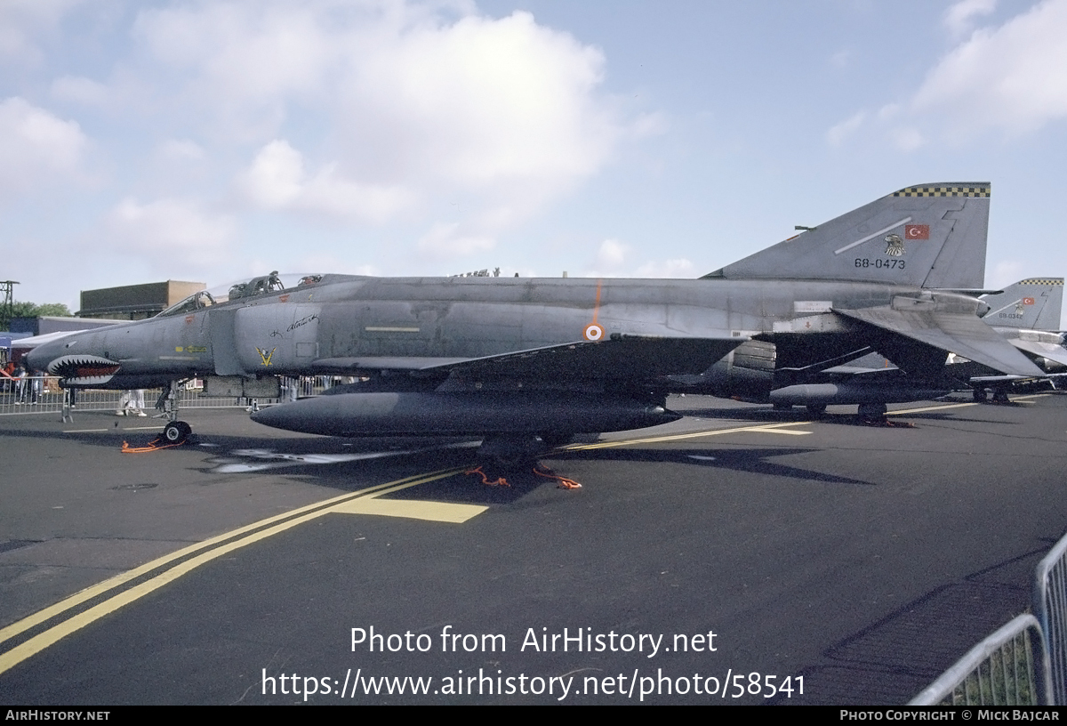 Aircraft Photo of 68-0473 | McDonnell Douglas F-4E Phantom II | Turkey - Air Force | AirHistory.net #58541
