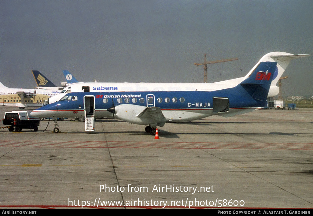 Aircraft Photo of G-MAJA | British Aerospace Jetstream 41 | British Midland Airways - BMA | AirHistory.net #58600