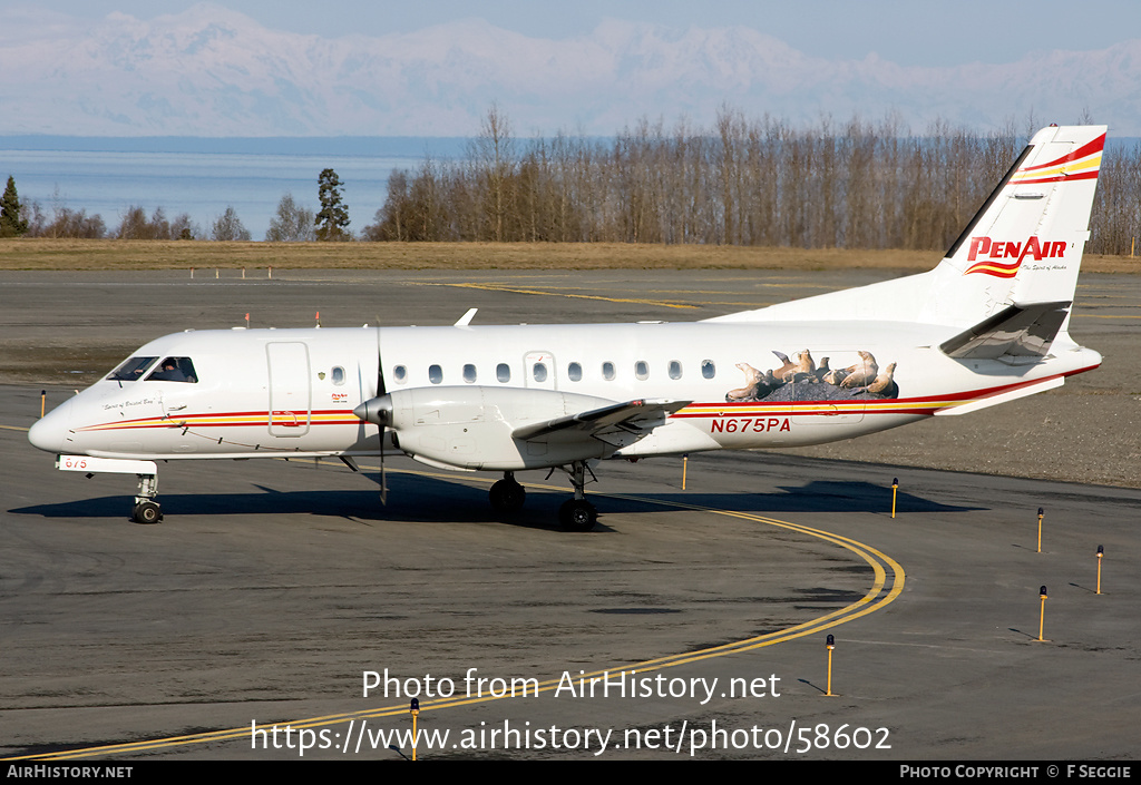 Aircraft Photo of N675PA | Saab 340B | Peninsula Airways - PenAir | AirHistory.net #58602