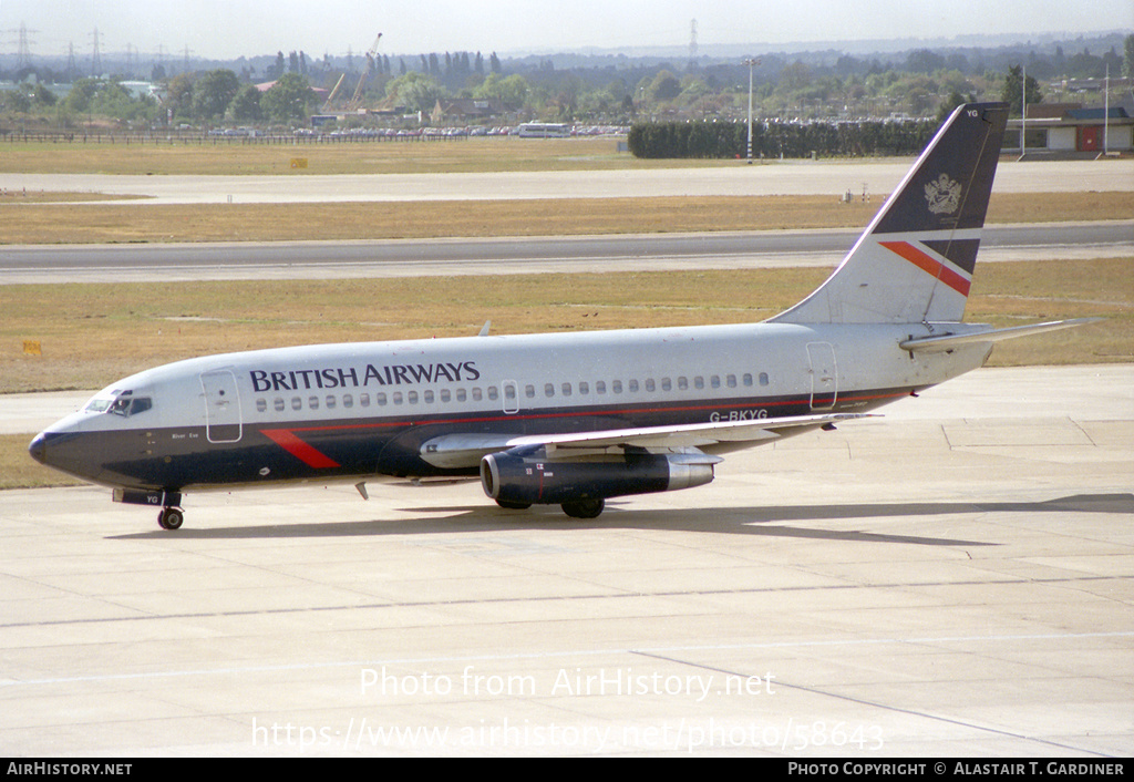 Aircraft Photo Of G-BKYG | Boeing 737-236/Adv | British Airways ...