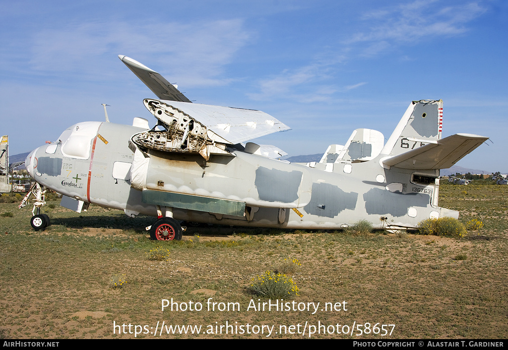 Aircraft Photo of 136763 | Grumman C-1A Trader (TF-1) | USA - Navy | AirHistory.net #58657