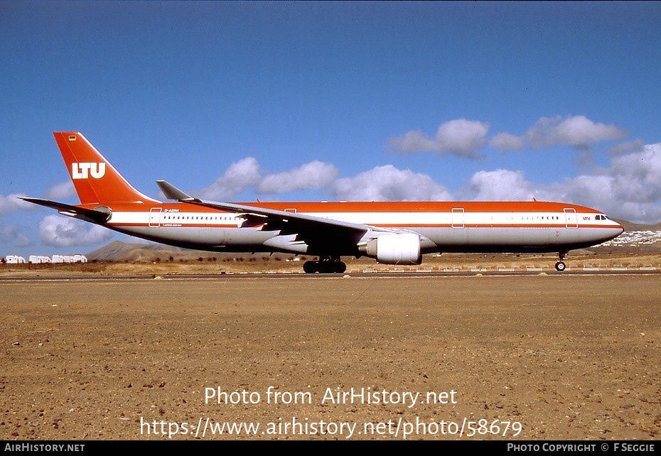 Aircraft Photo of D-AERK | Airbus A330-322 | LTU - Lufttransport-Unternehmen | AirHistory.net #58679