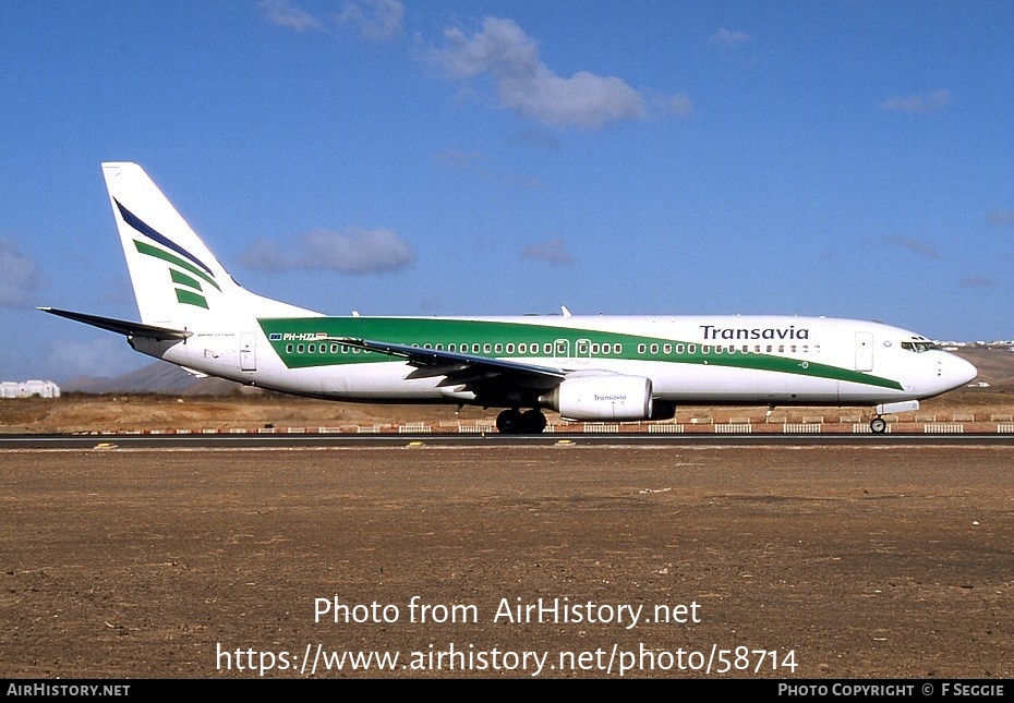 Aircraft Photo of PH-HZI | Boeing 737-8K2 | Transavia | AirHistory.net #58714