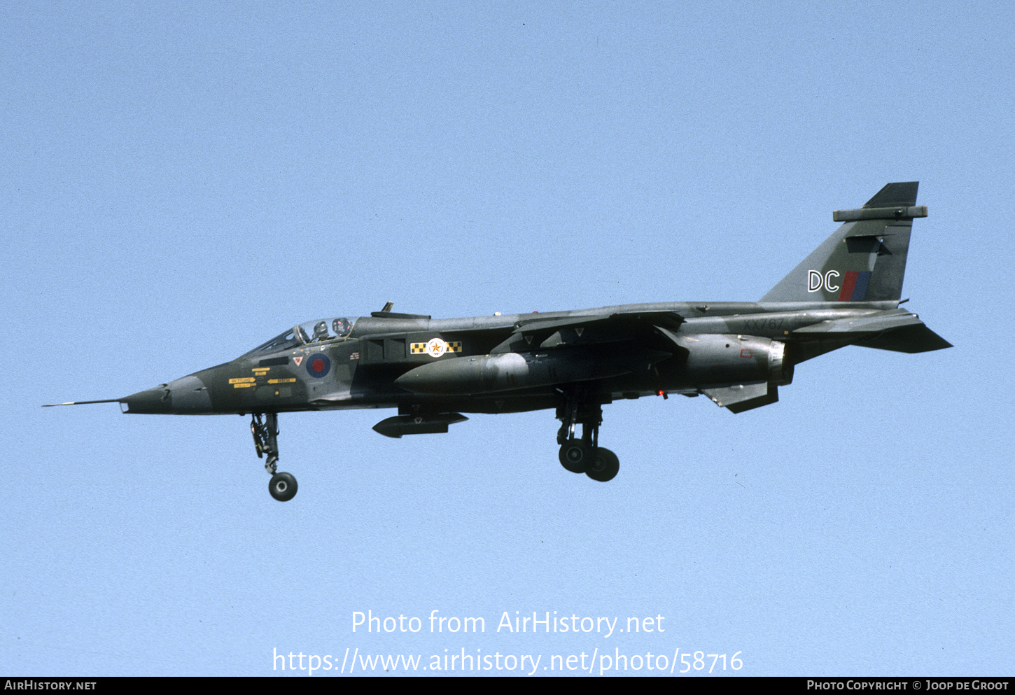 Aircraft Photo of XX767 | Sepecat Jaguar GR1 | UK - Air Force | AirHistory.net #58716