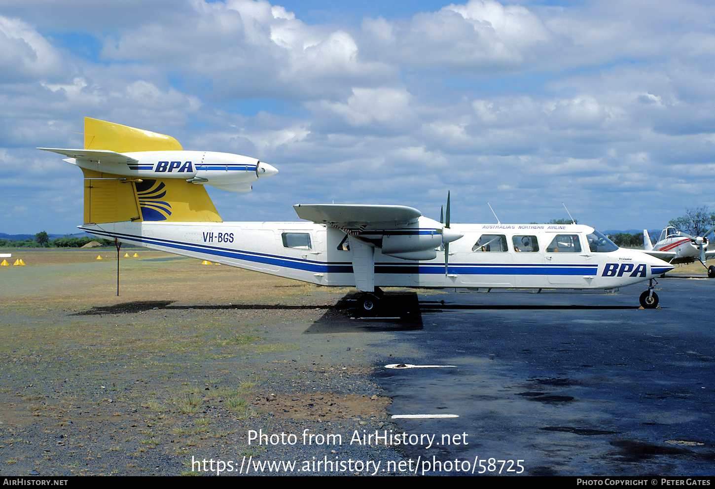 Aircraft Photo of VH-BGS | Britten-Norman BN-2A Mk.3-1 Trislander | Bush Pilots Airways - BPA | AirHistory.net #58725