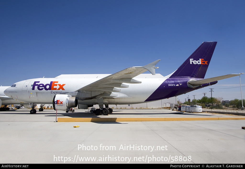 Aircraft Photo of N815FD | Airbus A310-324 | FedEx Express - Federal Express | AirHistory.net #58808