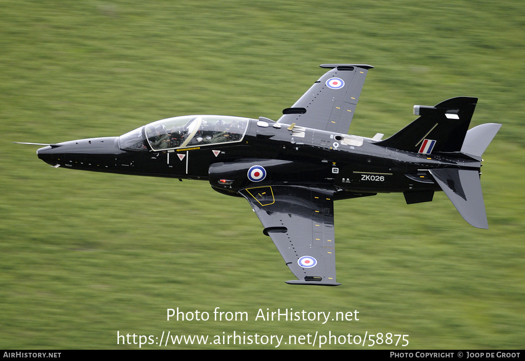 Aircraft Photo of ZK026 | BAE Systems Hawk T2 | UK - Air Force | AirHistory.net #58875