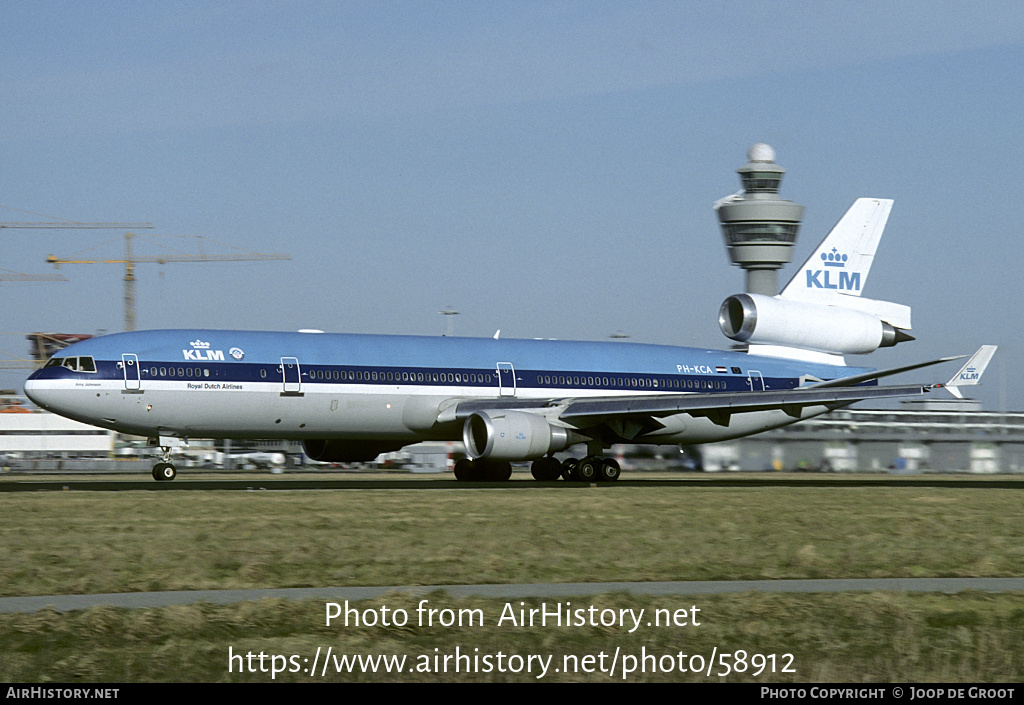 Aircraft Photo of PH-KCA | McDonnell Douglas MD-11 | KLM - Royal Dutch Airlines | AirHistory.net #58912