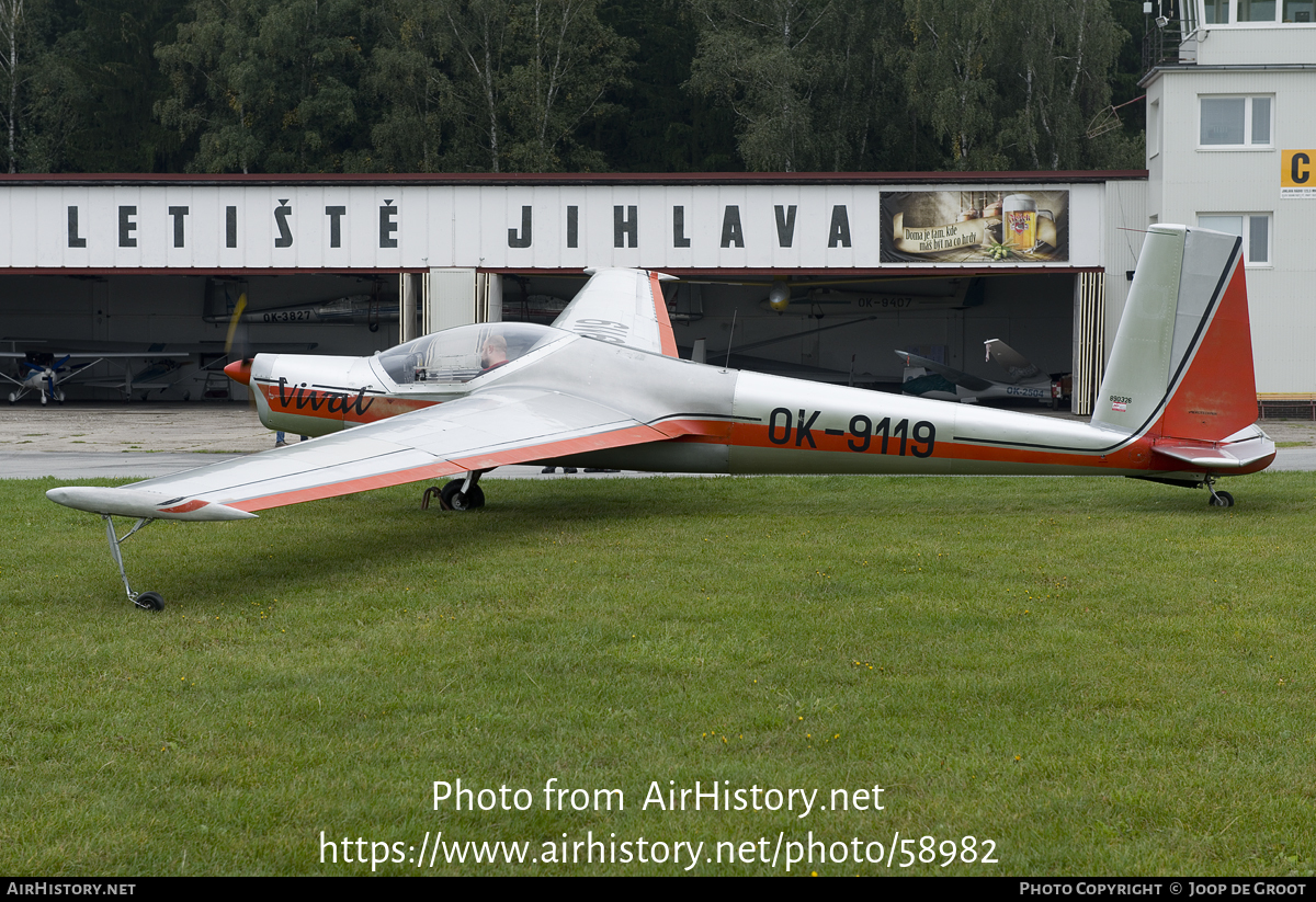 Aircraft Photo of OK-9119 | Aerotechnik L-13SE Vivat | AirHistory.net #58982