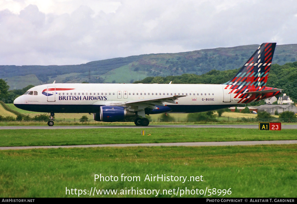 Aircraft Photo of G-BUSE | Airbus A320-111 | British Airways | AirHistory.net #58996