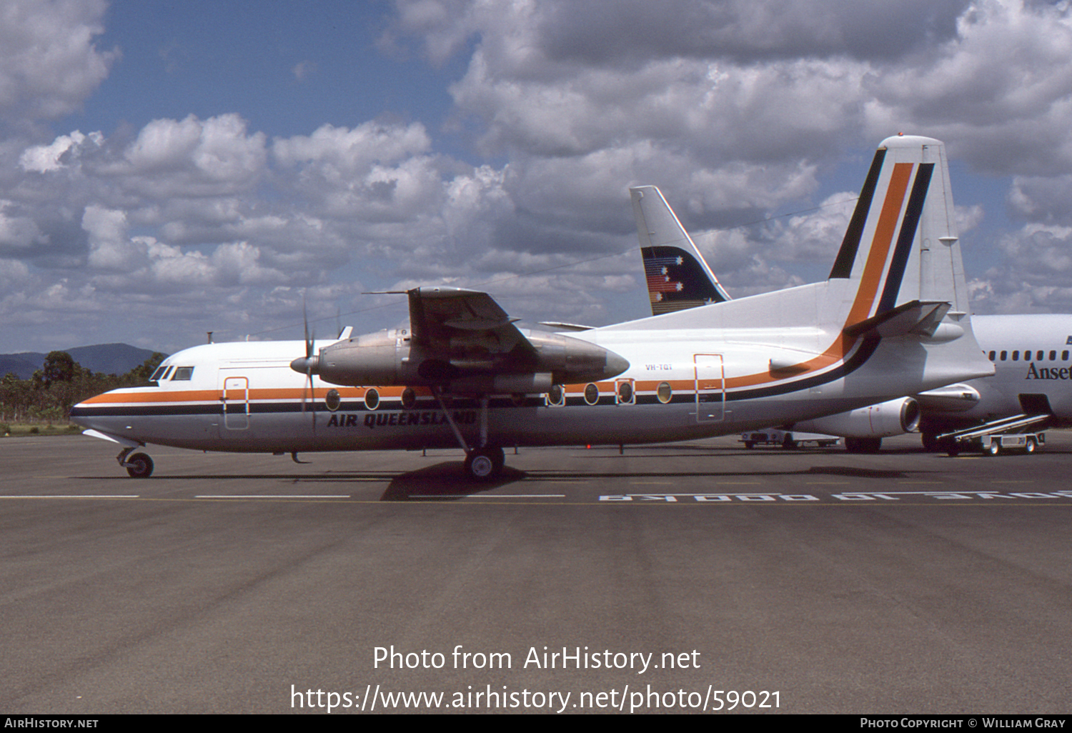 Aircraft Photo of VH-TQT | Fokker F27-600QC Friendship | Air Queensland | AirHistory.net #59021