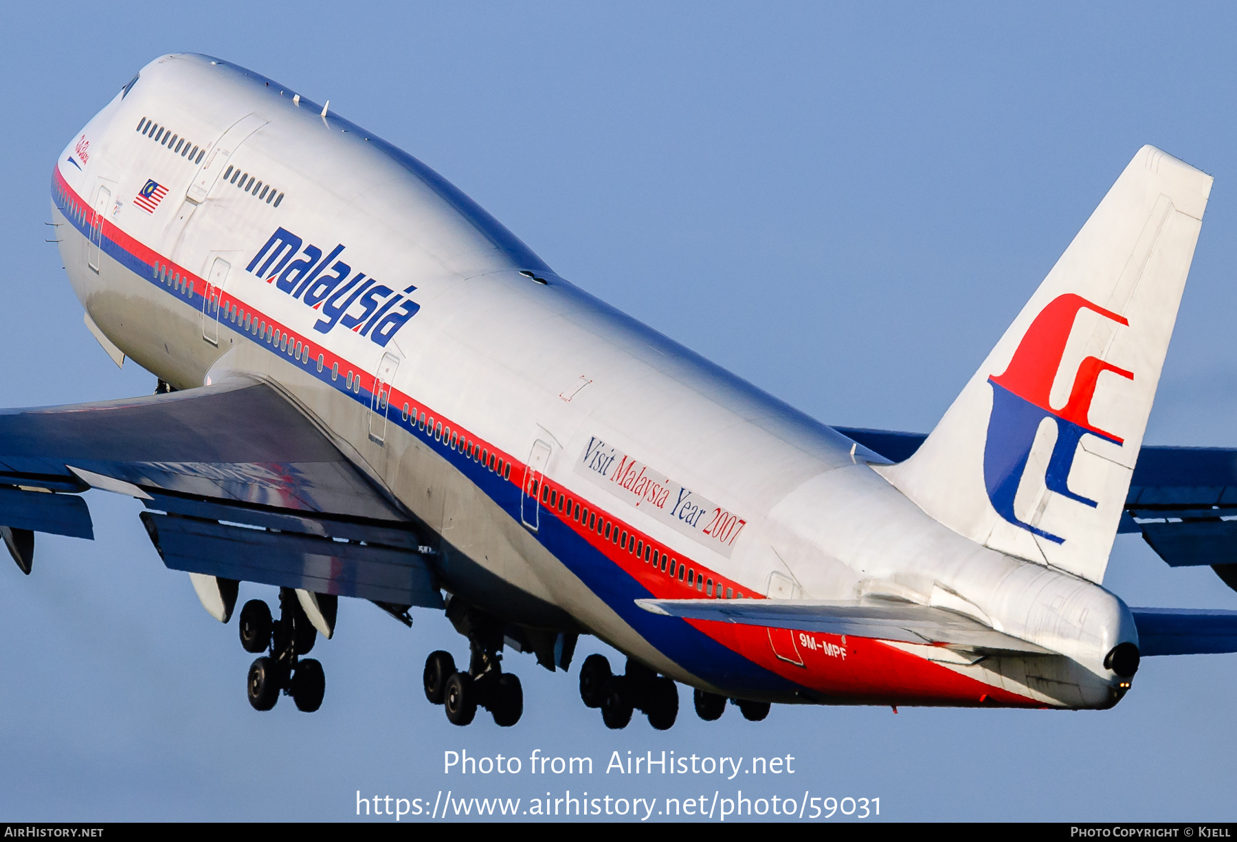 Aircraft Photo of 9M-MPF | Boeing 747-4H6 | Malaysia Airlines | AirHistory.net #59031