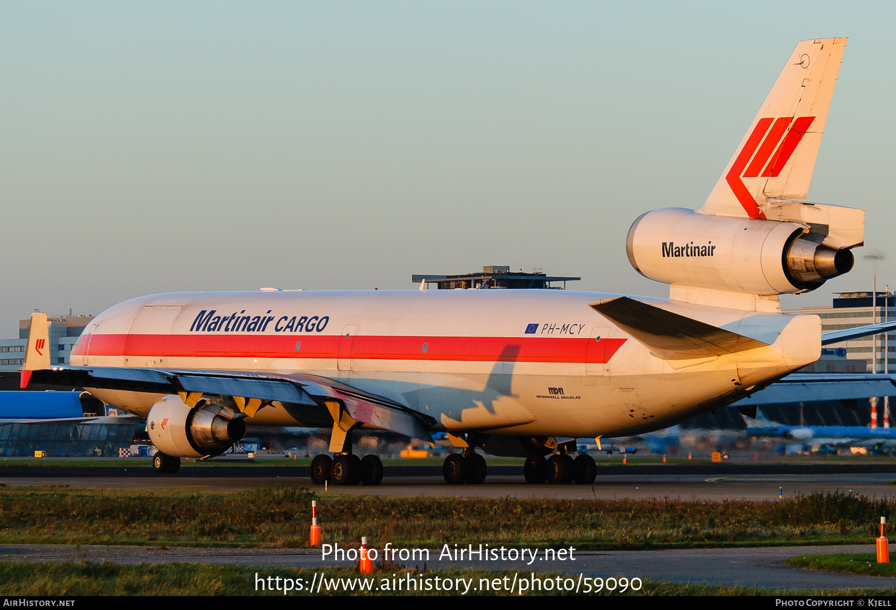 Aircraft Photo of PH-MCY | McDonnell Douglas MD-11/F | Martinair Cargo | AirHistory.net #59090