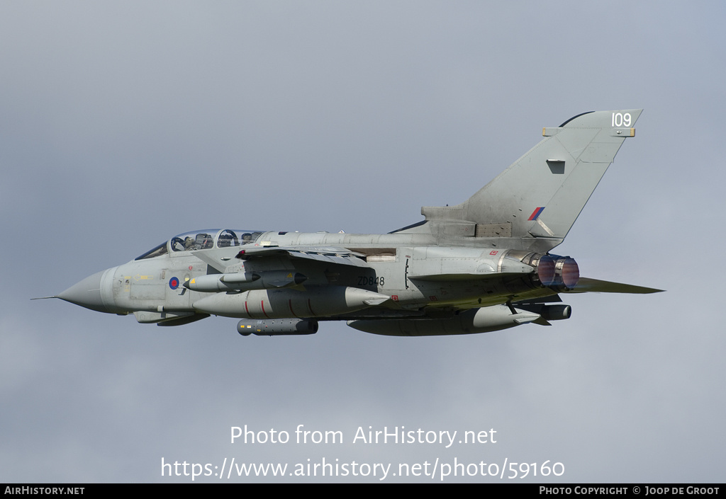 Aircraft Photo of ZD848 | Panavia Tornado GR4 | UK - Air Force | AirHistory.net #59160