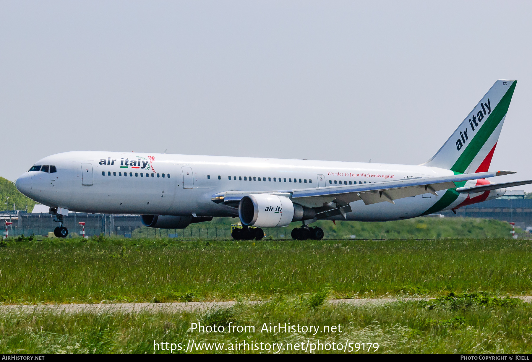 Aircraft Photo of I-AIGG | Boeing 767-304/ER | Air Italy | AirHistory.net #59179