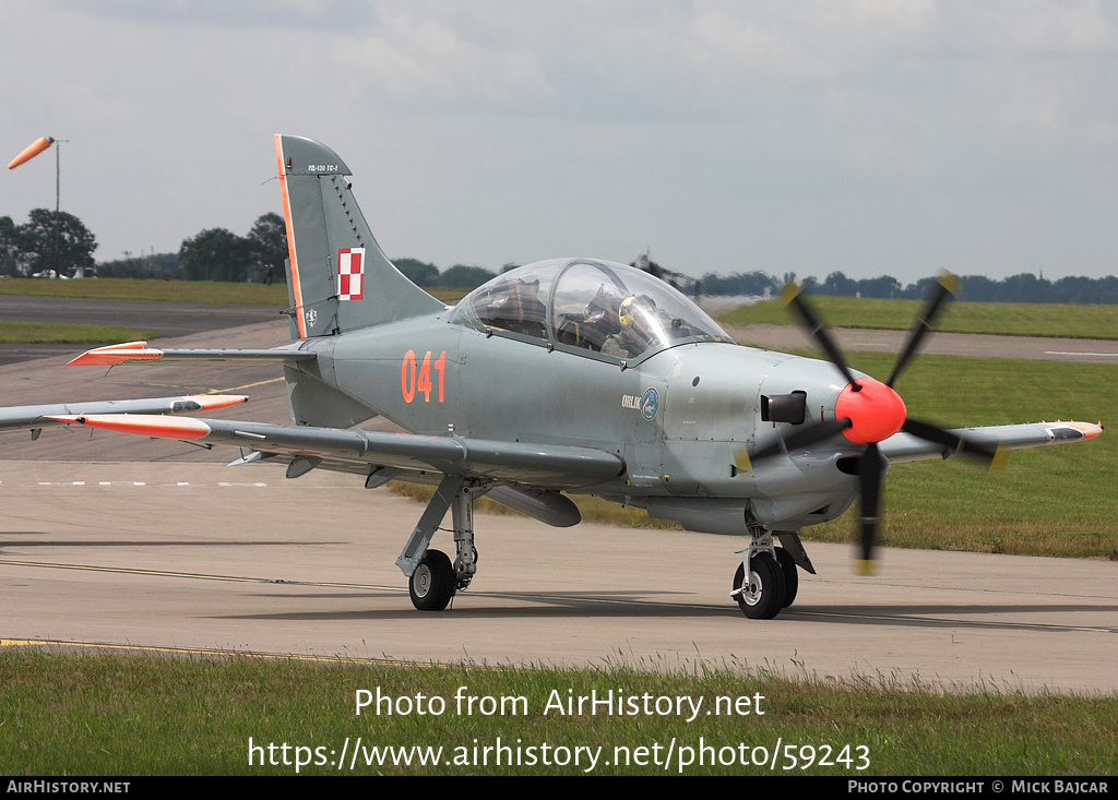 Aircraft Photo of 041 | PZL-Okecie PZL-130TC-2 Turbo Orlik | Poland - Air Force | AirHistory.net #59243