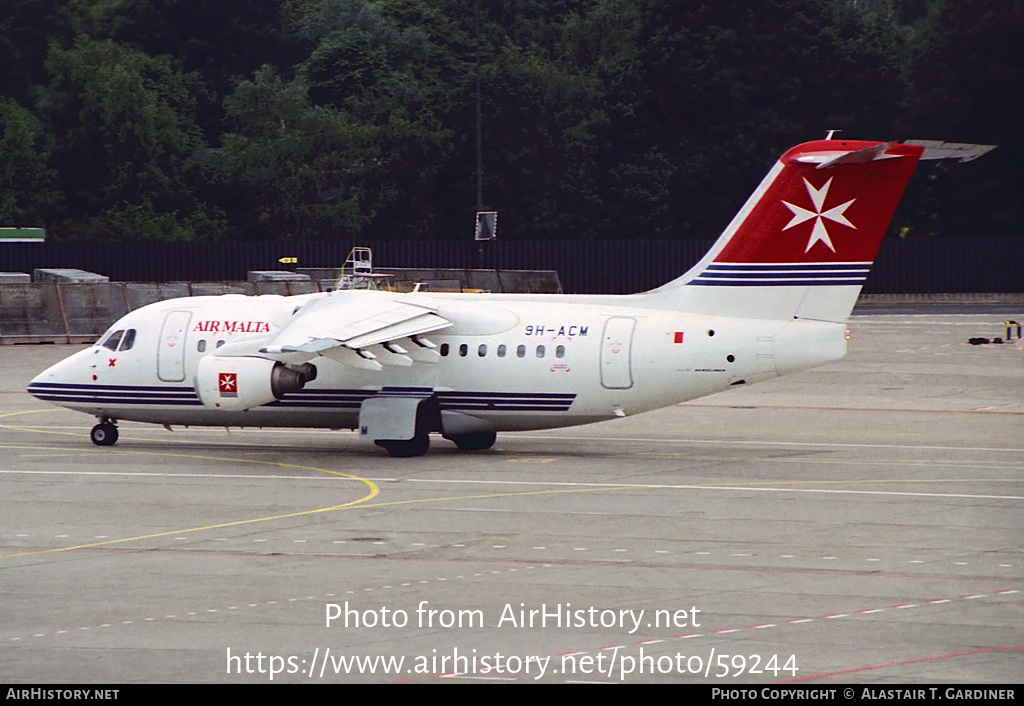 Aircraft Photo of 9H-ACM | British Aerospace Avro 146-RJ70 | Air Malta | AirHistory.net #59244