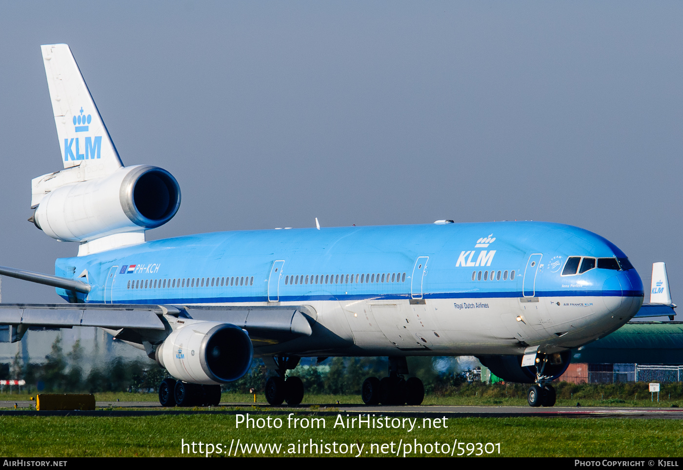 Aircraft Photo of PH-KCH | McDonnell Douglas MD-11 | KLM - Royal Dutch Airlines | AirHistory.net #59301