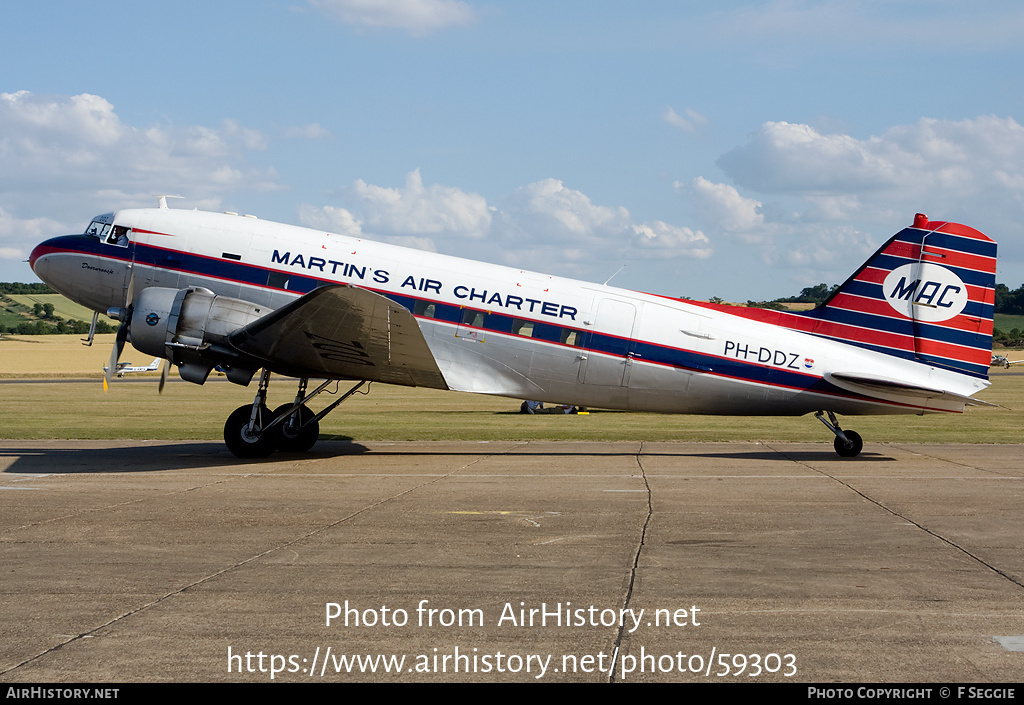 Aircraft Photo of PH-DDZ | Douglas C-47A Skytrain | DDA Classic Airlines - Dutch Dakota Association | Martin's Air Charter - MAC | AirHistory.net #59303