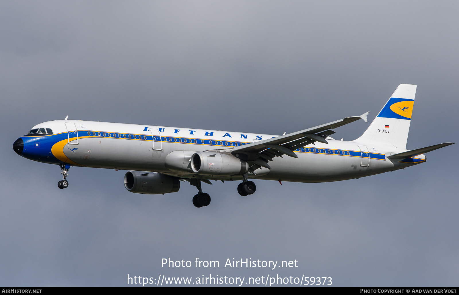 Aircraft Photo of D-AIDV | Airbus A321-231 | Lufthansa | AirHistory.net #59373