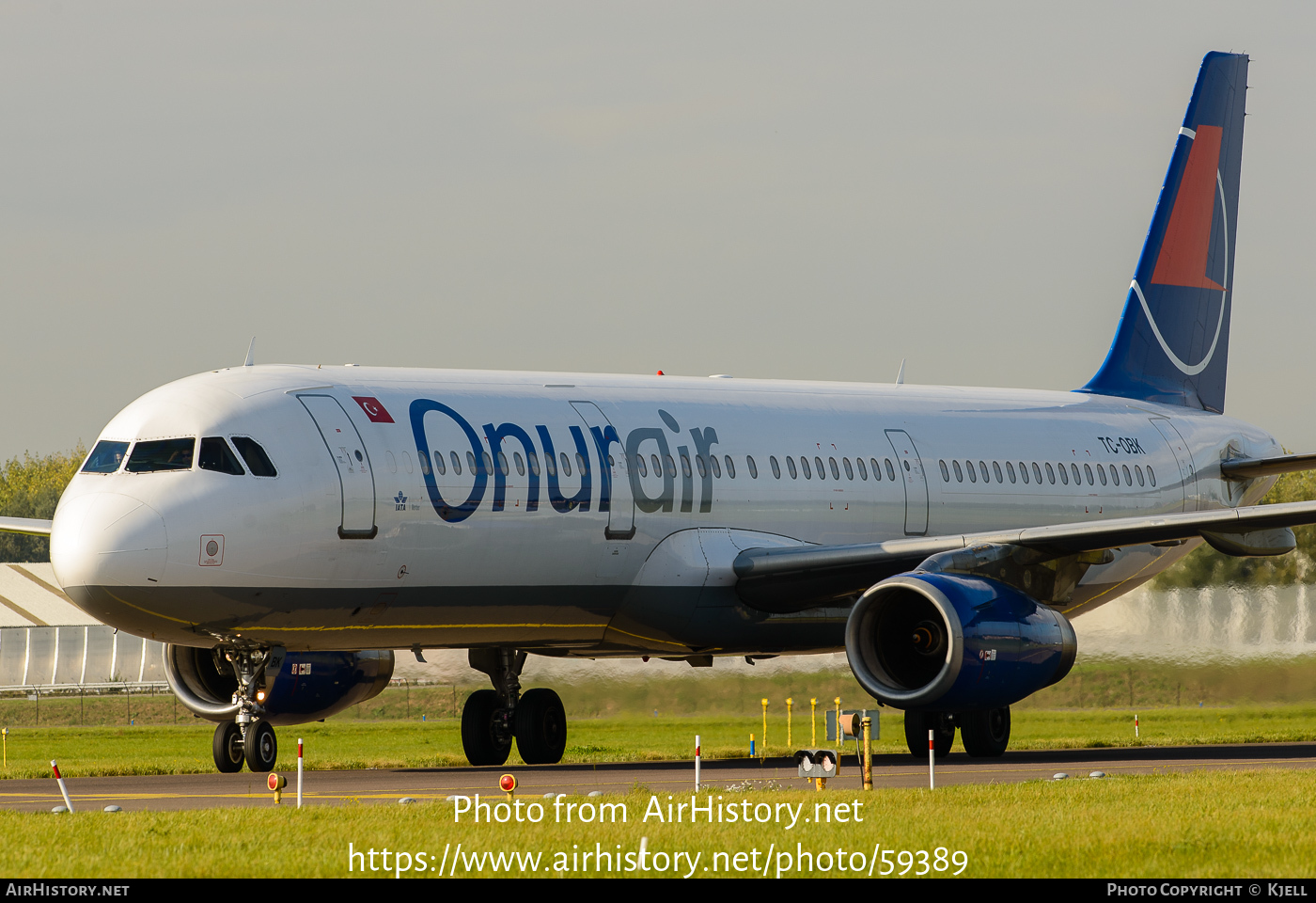 Aircraft Photo of TC-OBK | Airbus A321-231 | Onur Air | AirHistory.net #59389