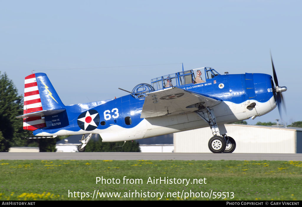 Aircraft Photo of N683G / 53768 | Grumman TBM-3U Avenger | USA - Navy ...