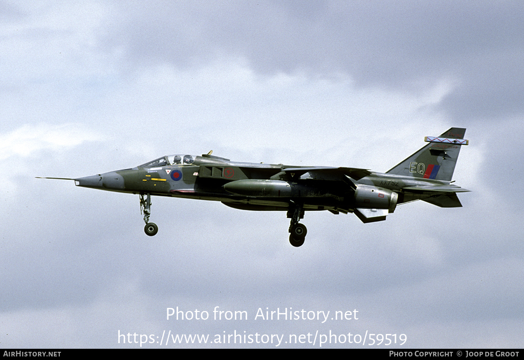 Aircraft Photo of XX752 | Sepecat Jaguar GR1A | UK - Air Force | AirHistory.net #59519