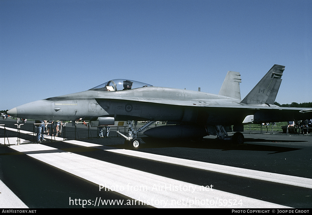 Aircraft Photo of 188755 | McDonnell Douglas CF-188 Hornet | Canada - Air Force | AirHistory.net #59524