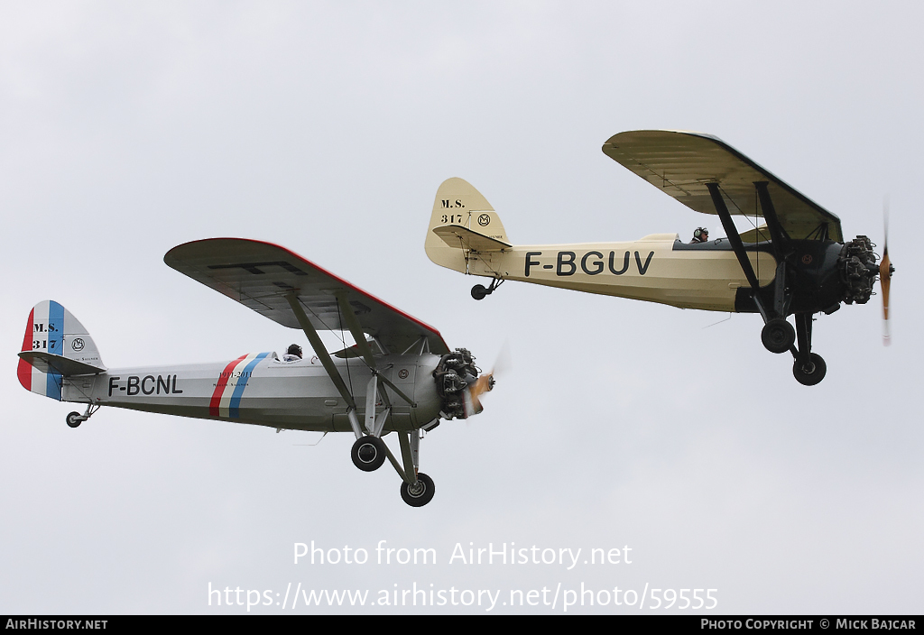 Aircraft Photo of F-BCNL | Morane-Saulnier MS-317 | AirHistory.net #59555