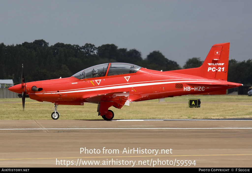 Aircraft Photo of HB-HZC | Pilatus PC-21 | Pilatus | AirHistory.net #59594