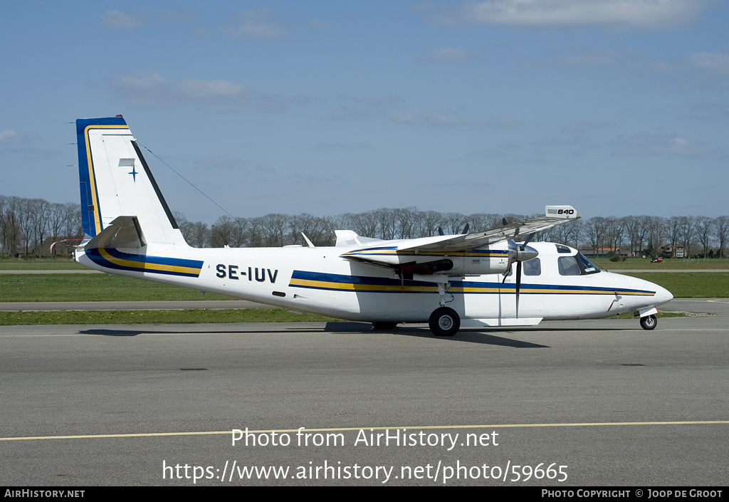 Aircraft Photo of SE-IUV | Rockwell 690C Jetprop 840 | AirHistory.net #59665