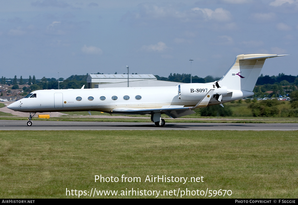 Aircraft Photo of B-8097 | Gulfstream Aerospace G-V Gulfstream V | Deer Jet | AirHistory.net #59670