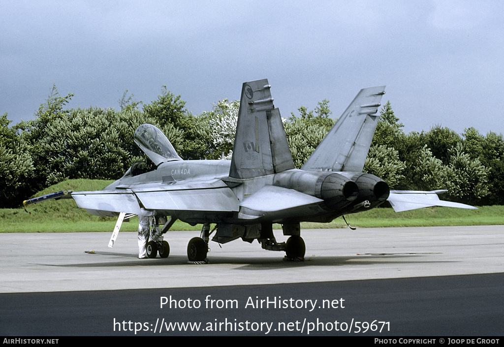 Aircraft Photo of 188750 | McDonnell Douglas CF-188 Hornet | Canada - Air Force | AirHistory.net #59671