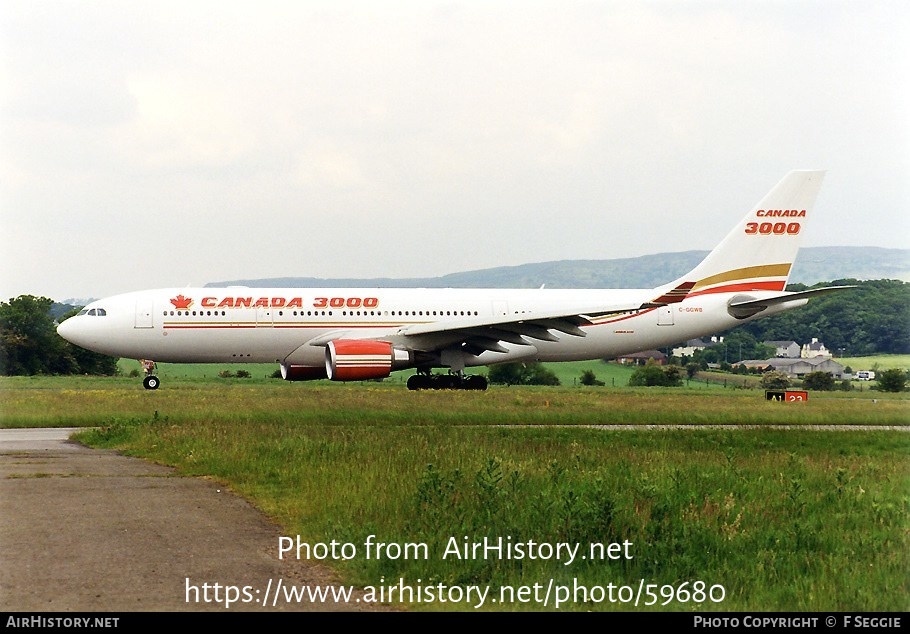 Aircraft Photo of C-GGWB | Airbus A330-202 | Canada 3000 | AirHistory.net #59680