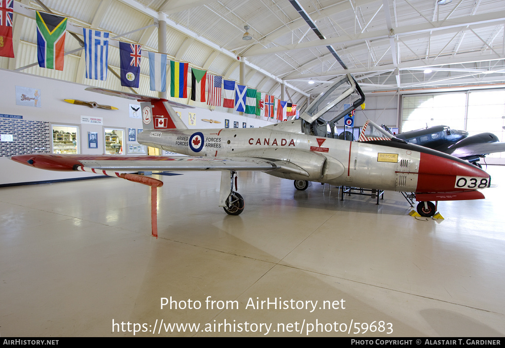 Aircraft Photo of 114038 | Canadair CT-114 Tutor (CL-41A) | Canada - Air Force | AirHistory.net #59683