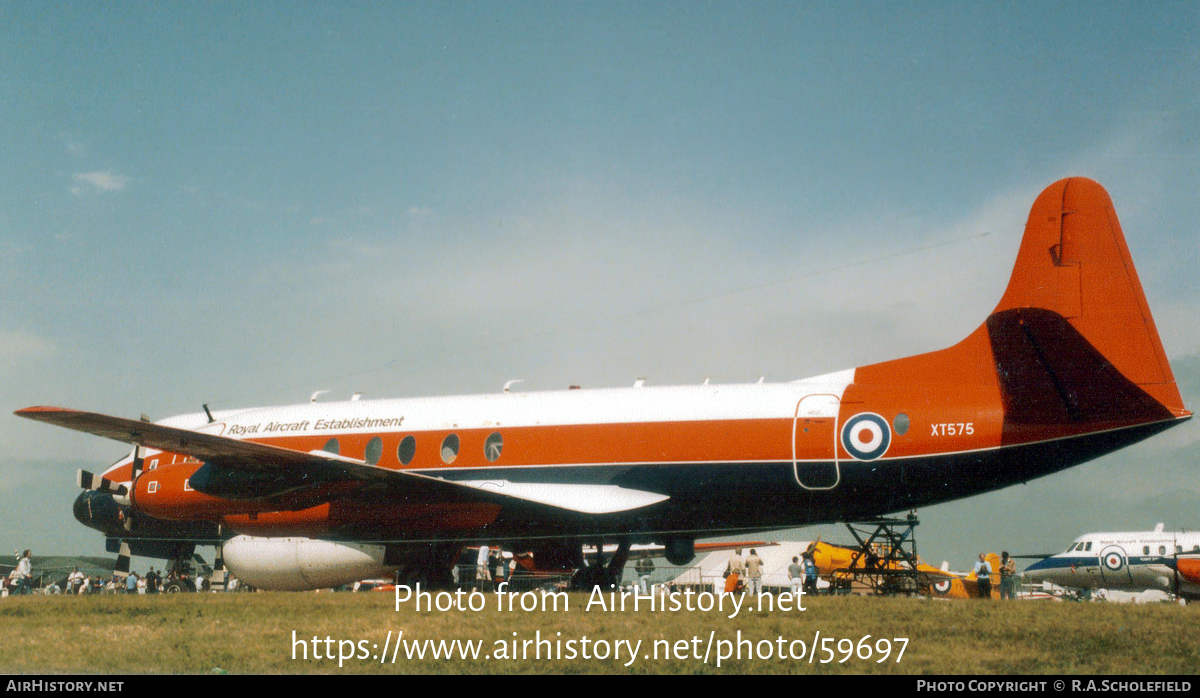 Aircraft Photo of XT575 | Vickers 837 Viscount | UK - Air Force | AirHistory.net #59697