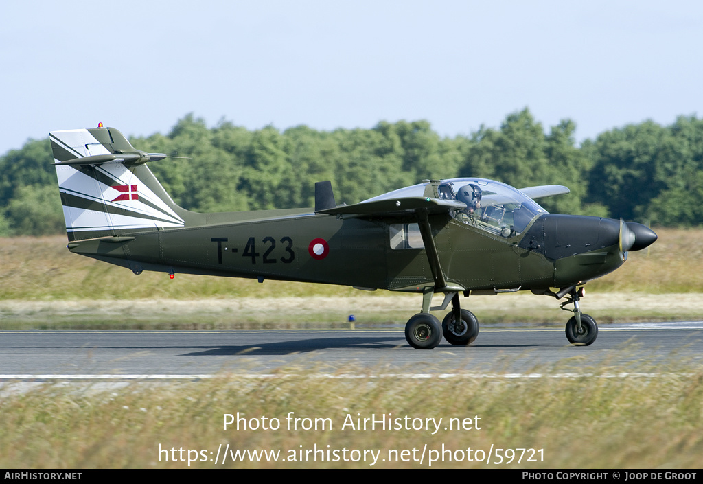 Aircraft Photo of T-423 | Saab T-17 Supporter | Denmark - Air Force | AirHistory.net #59721