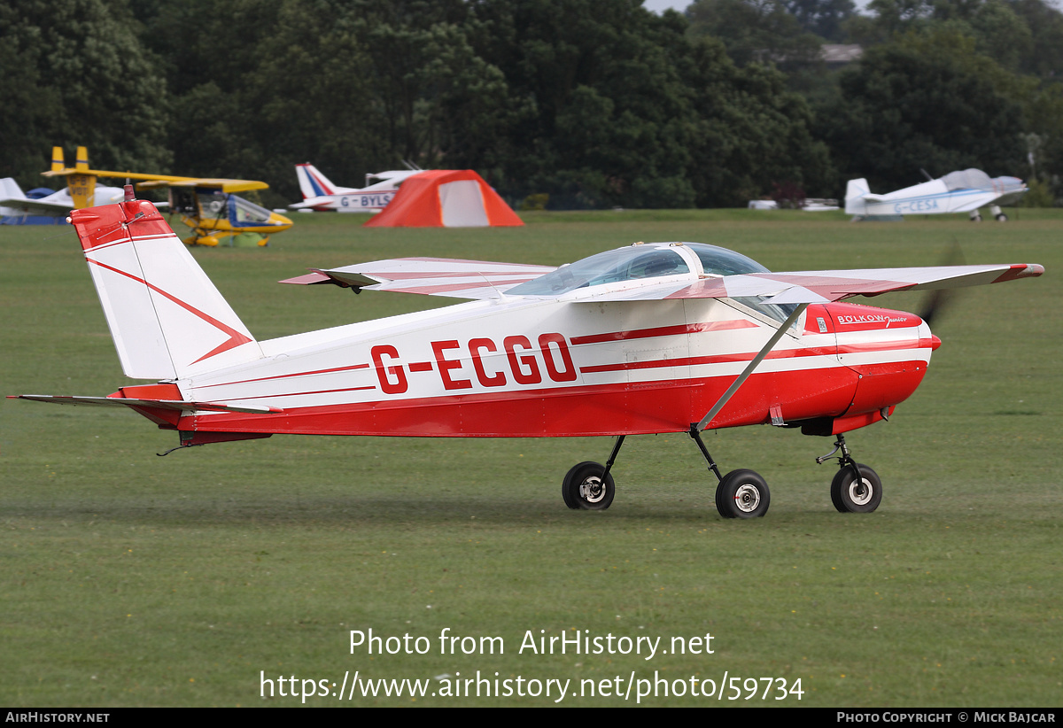 Aircraft Photo of G-ECGO | Bölkow Bo-208C Junior | AirHistory.net #59734