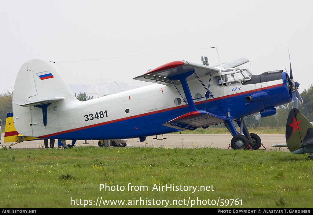 Aircraft Photo of 33481 | Antonov An-2T | AirHistory.net #59761