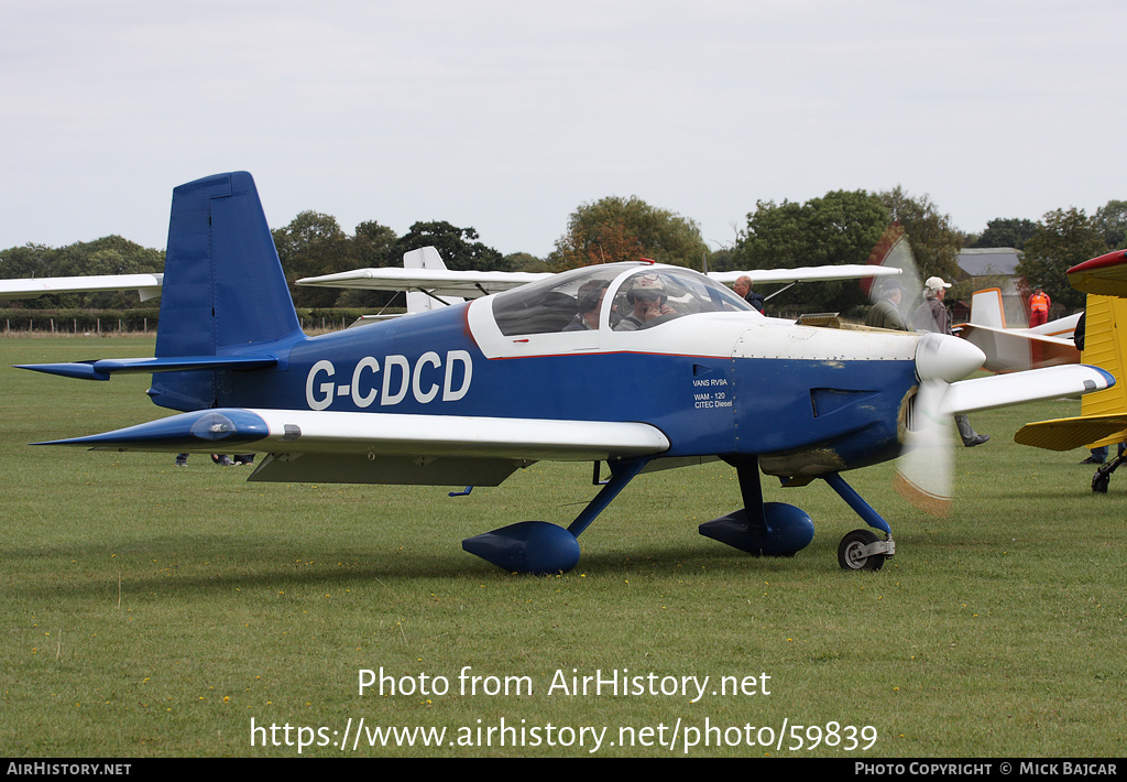 Aircraft Photo of G-CDCD | Van's RV-9A | AirHistory.net #59839
