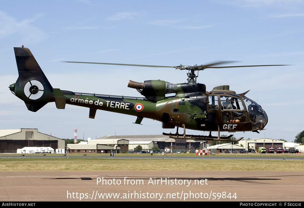 Aircraft Photo of 4210 | Aerospatiale SA-342L1 Gazelle | France - Army | AirHistory.net #59844