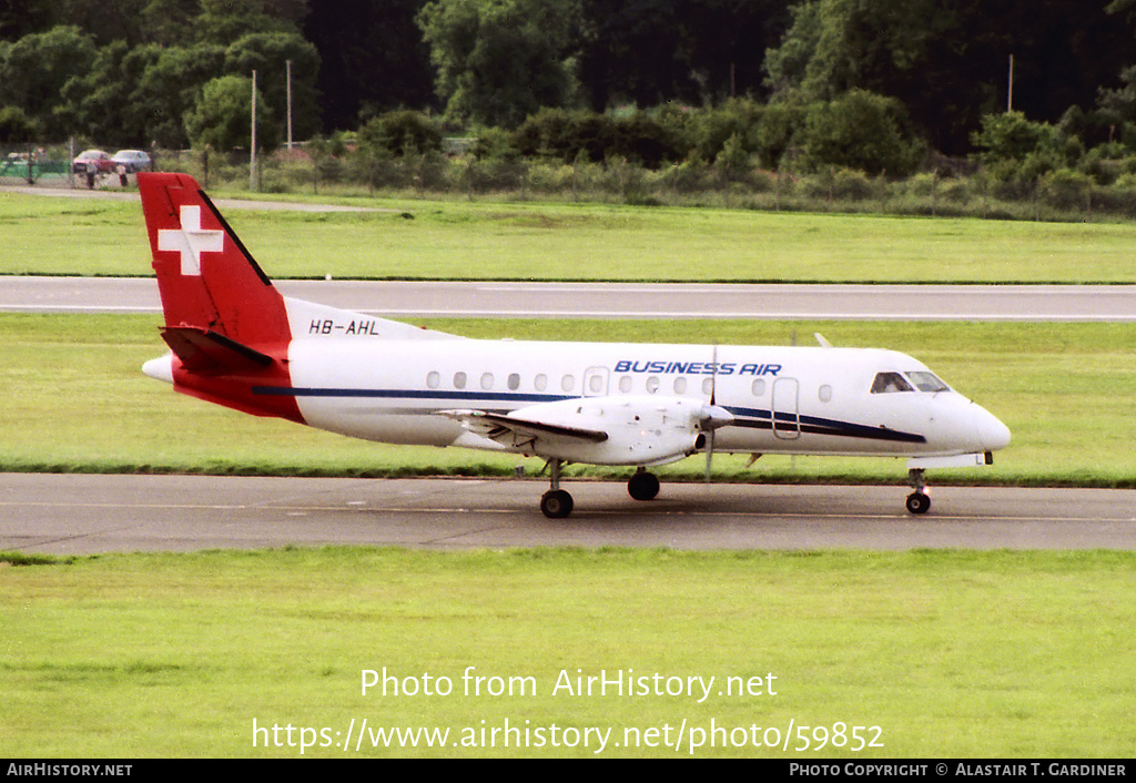 Aircraft Photo of HB-AHL | Saab-Fairchild SF-340A | Business Air | AirHistory.net #59852