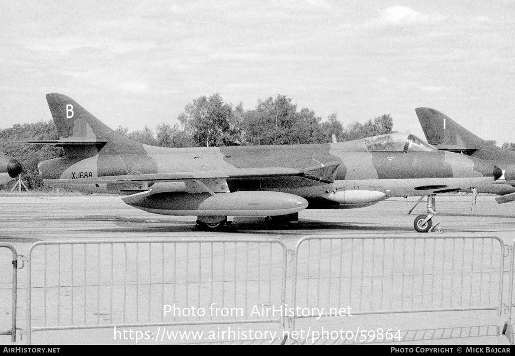 Aircraft Photo of XJ688 | Hawker Hunter FGA9 | UK - Air Force | AirHistory.net #59864