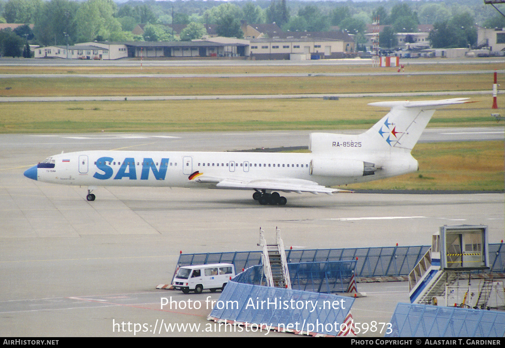 Aircraft Photo of RA-85825 | Tupolev Tu-154M | SAN Air Company | AirHistory.net #59873