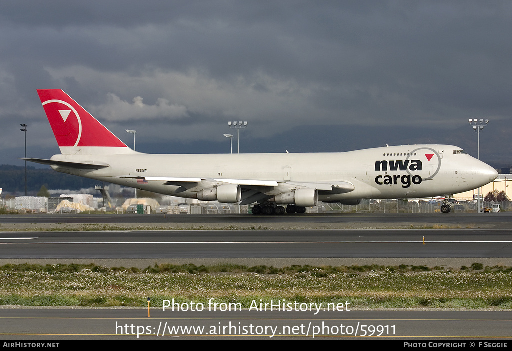 Aircraft Photo of N631NW | Boeing 747-251B(SF) | Northwest Airlines Cargo | AirHistory.net #59911