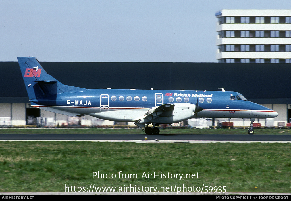 Aircraft Photo of G-MAJA | British Aerospace Jetstream 41 | British Midland Airways - BMA | AirHistory.net #59935